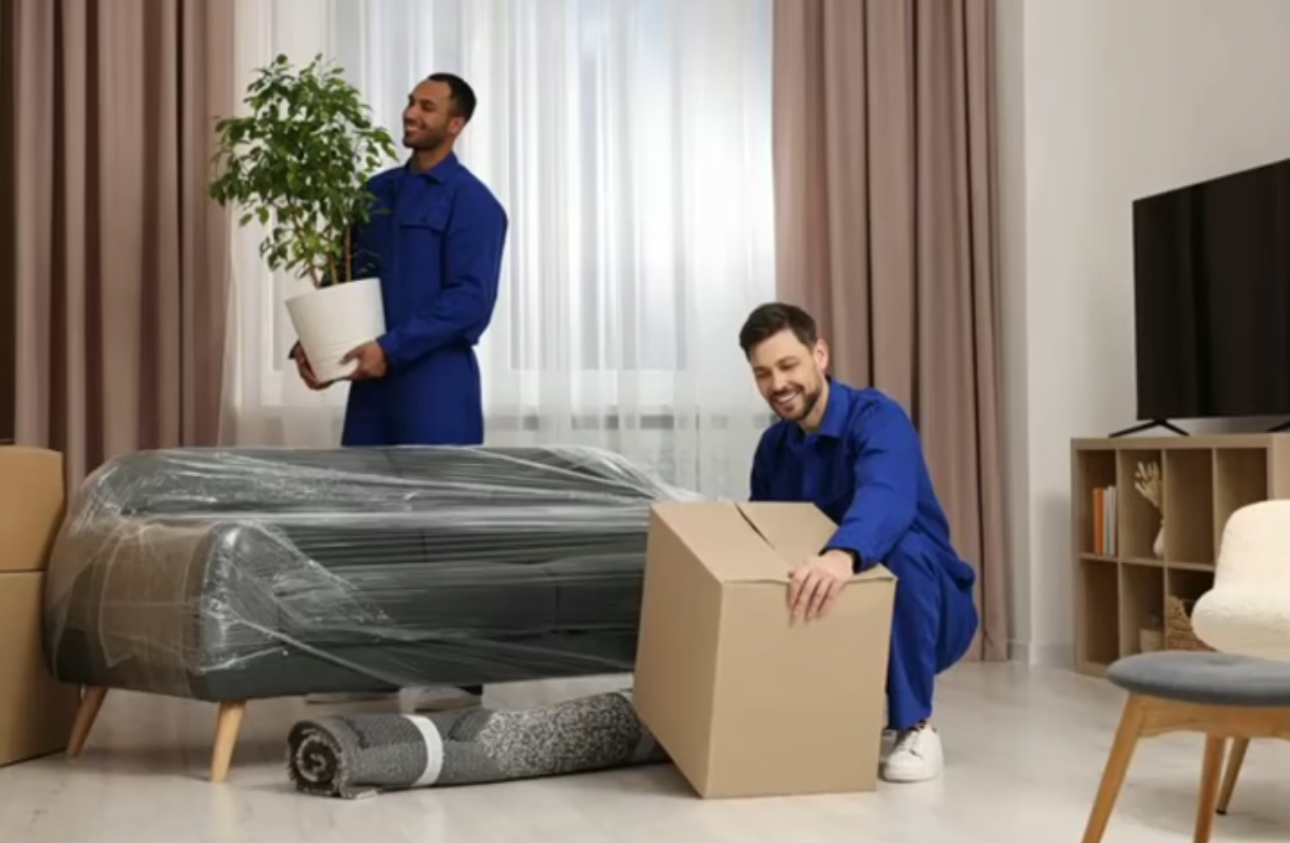 Packers and Movers at work